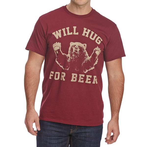 FIFTH SUN Guys' Will Hug For Beer Short-Sleeve Graphic Tee