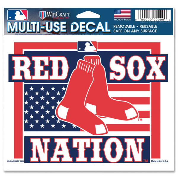 BOSTON RED SOX Red Sox Nation Multi-Use Decal