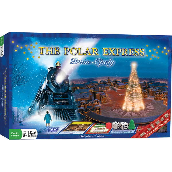 MASTERPIECES PUZZLE CO. The Polar Express Train-Opoly Board Game