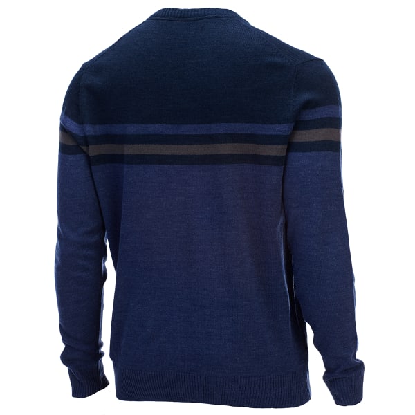 U.S. POLO ASSN. Men's Soft Stripe V-Neck Sweater