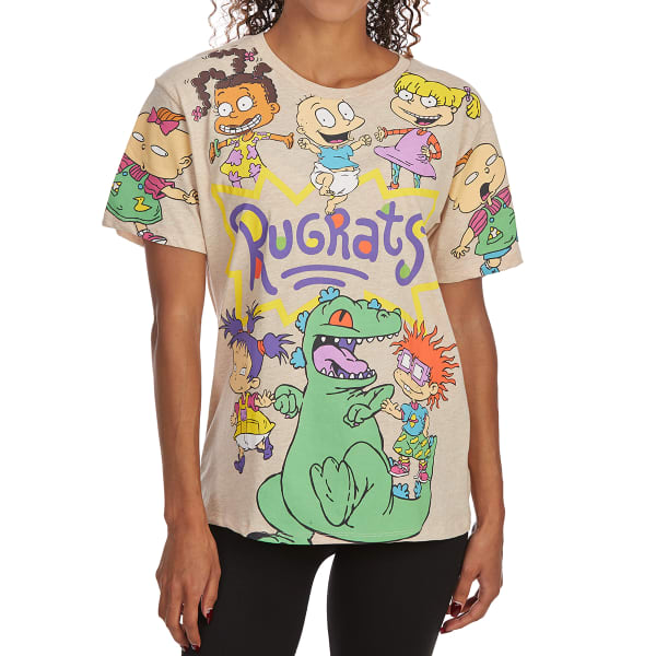 FREEZE Juniors' Rugrats Printed Wing Short-Sleeve Tee