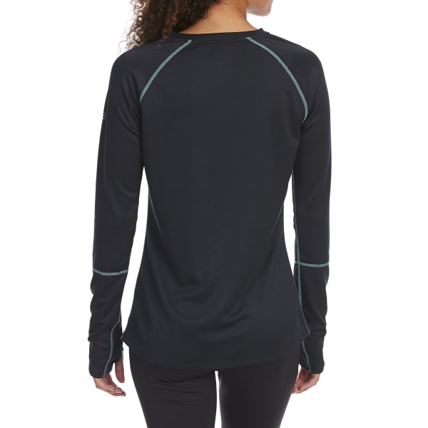 EMS Women's Techwick Midweight Long-Sleeve Crew Base Layer Top