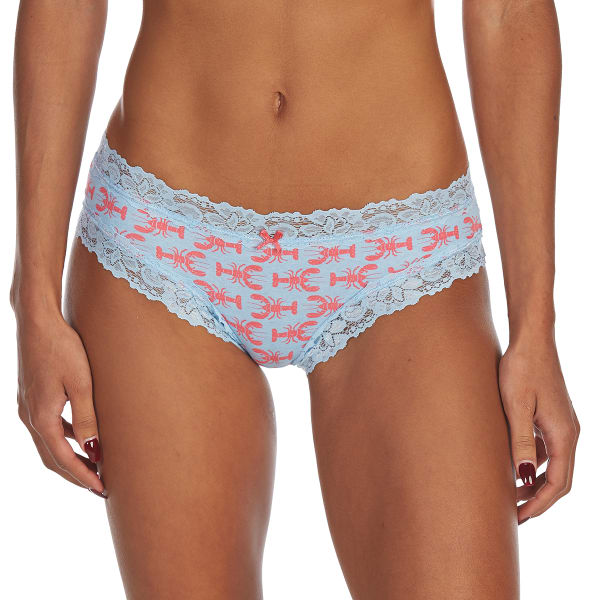 RENE ROFE Juniors' Cover Stories Lobster Print Hipster Briefs