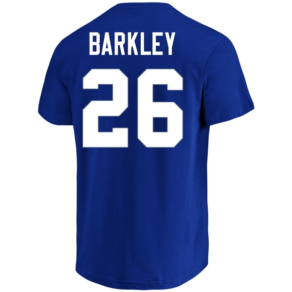 NEW YORK GIANTS Men's Saquon Barkley #26 Name and Number Short-Sleeve Tee