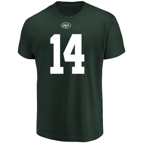 NEW YORK JETS Men's Sam Darnold #14 Name and Number Short-Sleeve Tee