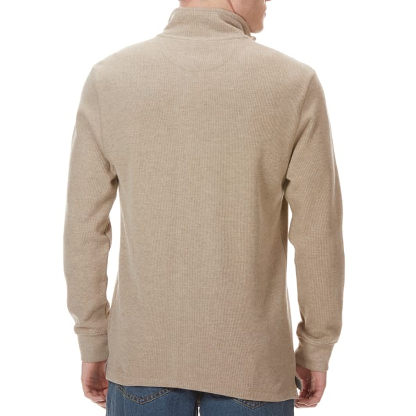 GELERT Men's French Rib 1/4 Zip Knit Pullover