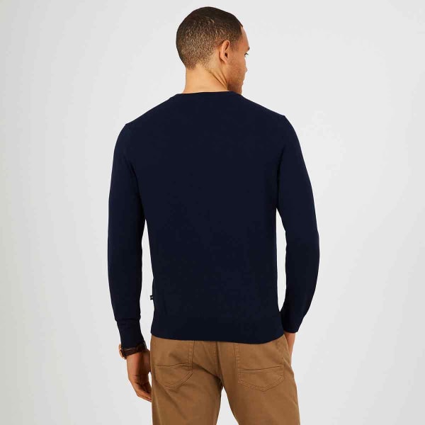 NAUTICA Men's Jersey Navtech V-Neck Sweater