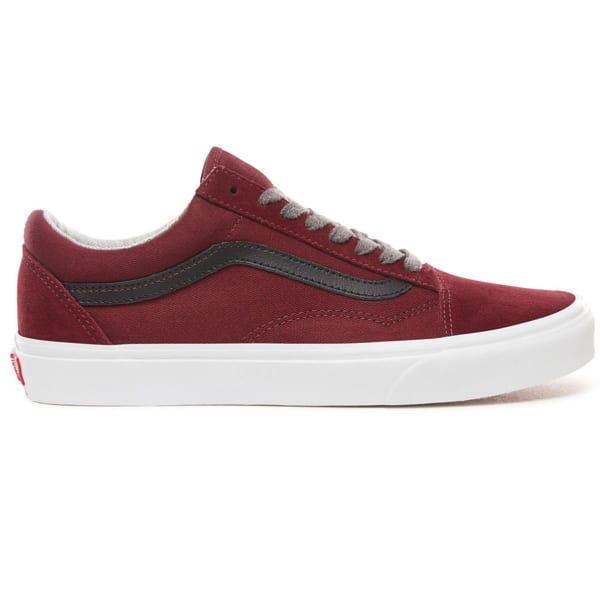 vans jersey lace old skool port royale & black shoes