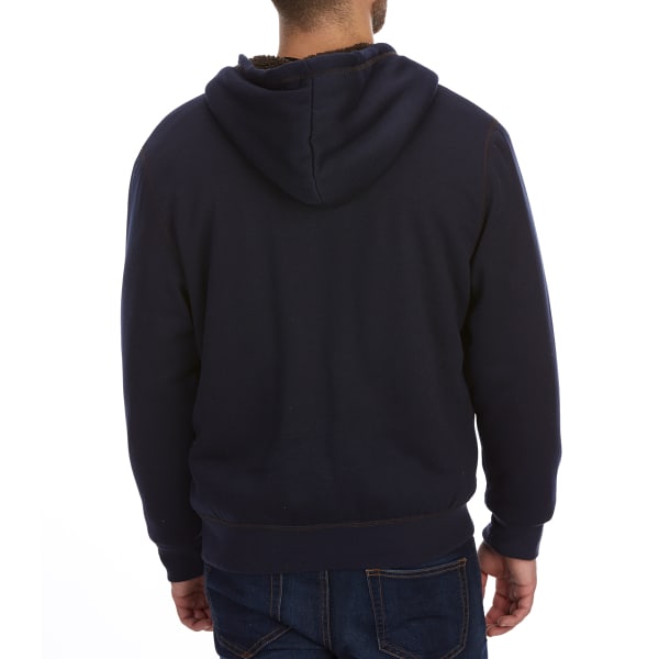 DUNLOP Men's Sherpa-Lined Full-Zip Hoodie