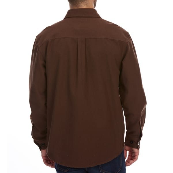 DUNLOP Men's Solid Chamois Long-Sleeve Shirt - Bob’s Stores