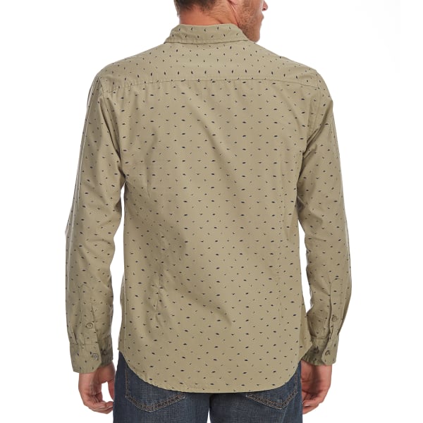 ARTISTRY IN MOTION Guys' Dino Print Woven Long-Sleeve Shirt