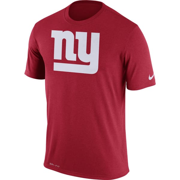 NIKE Men's New York Giants Legend Logo Performance Dri-FIT Short-Sleeve Tee