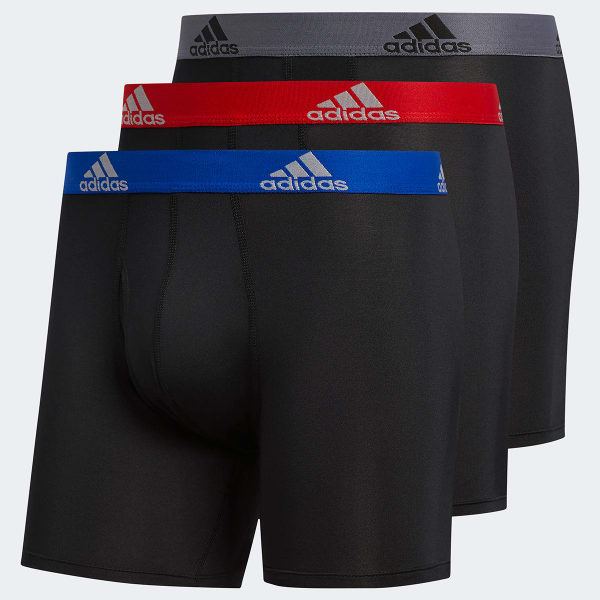 ADIDAS Men's Climalite Boxers, 3-Pack