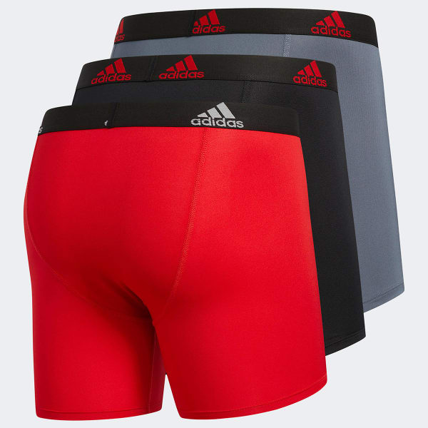 ADIDAS Men's Stretch Climalite Boxers, 3-Pack