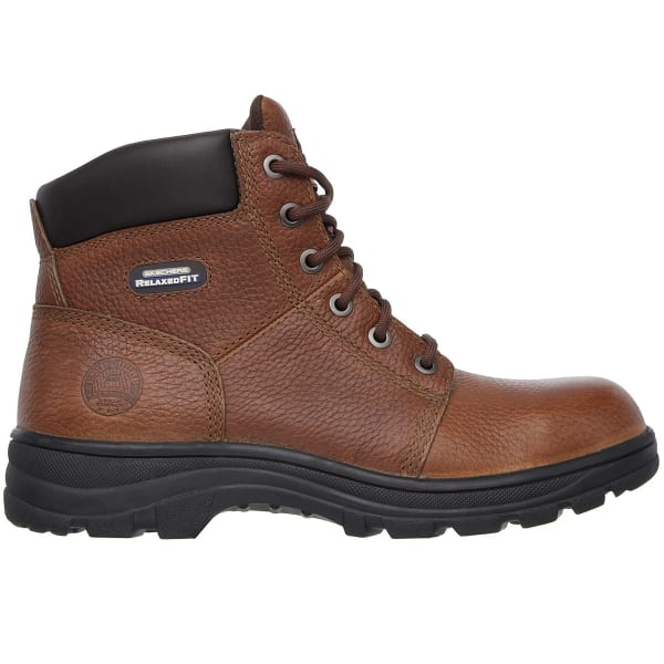 SKECHERS Men's 6 in. Work: Relaxed Fit - Workshire Steel Toe Work Boots