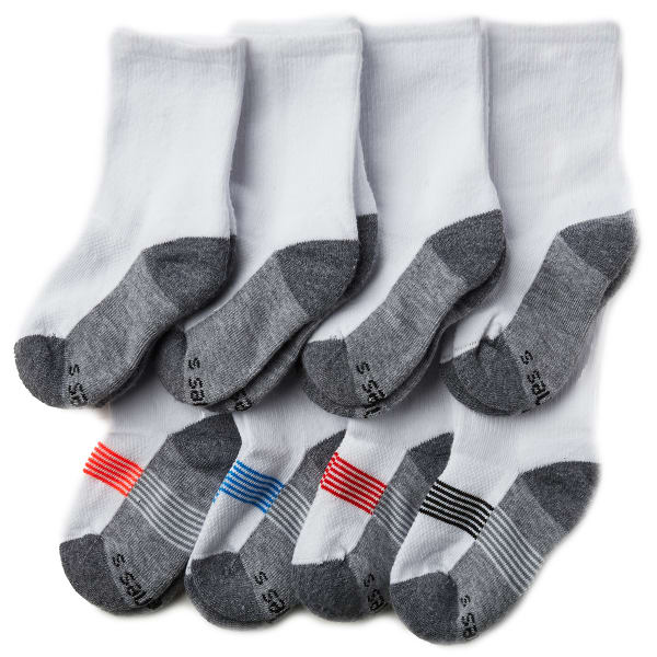 HANES Boys' Ultimate Crew Socks, 8-Pack - Bob’s Stores