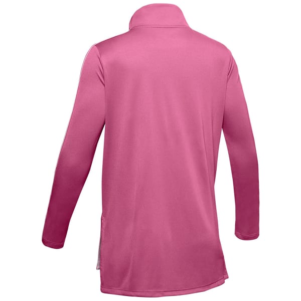 UNDER ARMOUR Girls' Tech 1/2 Zip Long-Sleeve Top