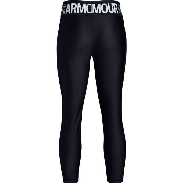 UNDER ARMOUR Girls' HeatGear Armour Ankle Crop Leggings