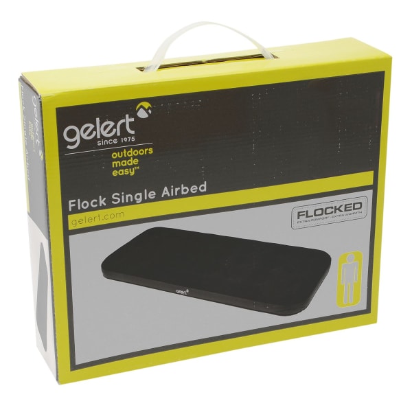 GELERT Flock Airbed, Single