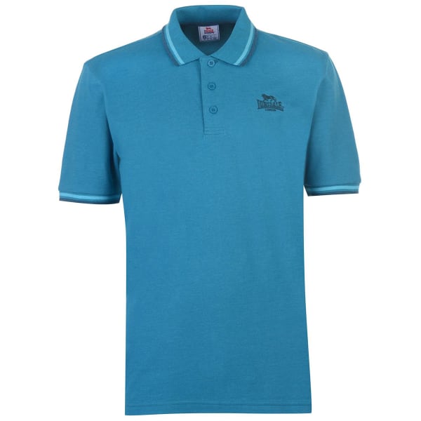 LONSDALE Men's Short-sleeve Tipped Polo Shirt