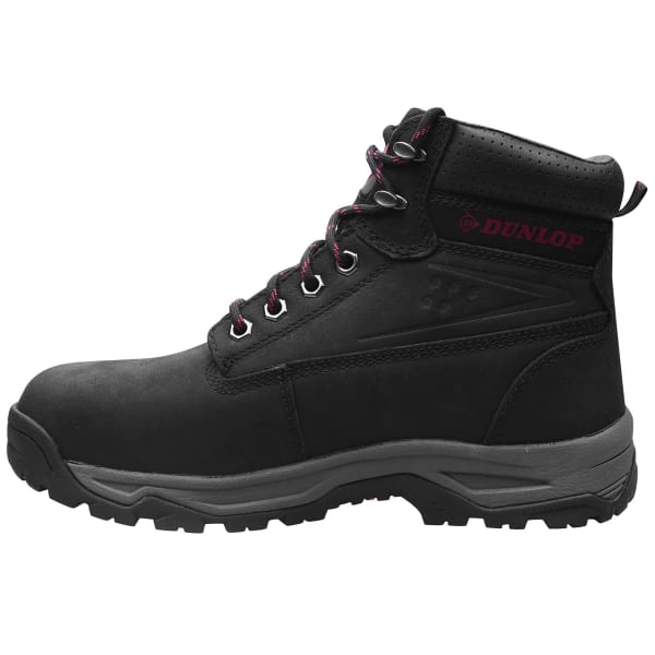 DUNLOP Women's On-Site Mid Steel Toe Work Boots