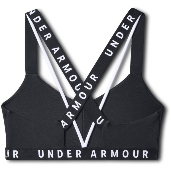 UNDER ARMOUR Women's UA Wordmark Strappy Sportlette Sports Bra