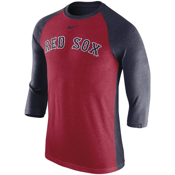 BOSTON RED SOX Men's Dugout 3/4-Sleeve Shirt