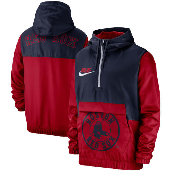 BOSTON RED SOX Men's Anorak 1/2-Zip Jacket