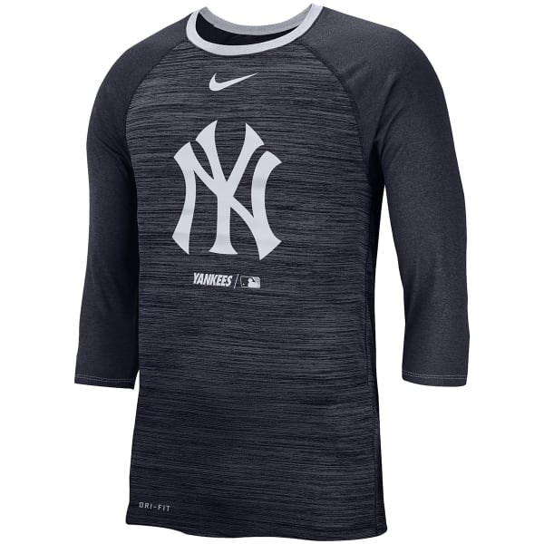 NEW YORK YANKEES Men's Velocity 3/4-Sleeve Tee