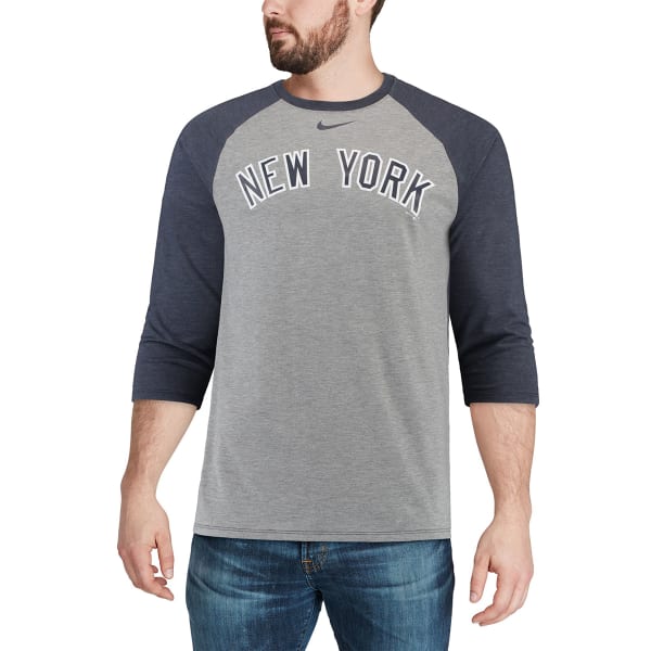 NEW YORK YANKEES Men's 3/4-Sleeve Tee