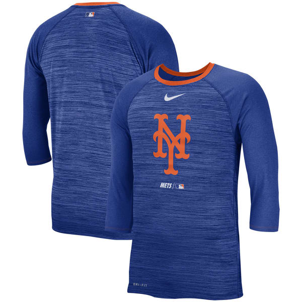 NEW YORK METS Men's Dri-FIT Legend 3/4-Sleeve Tee