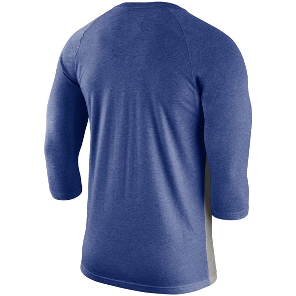 NEW YORK METS Men's Raglan 3/4-Sleeve Tee