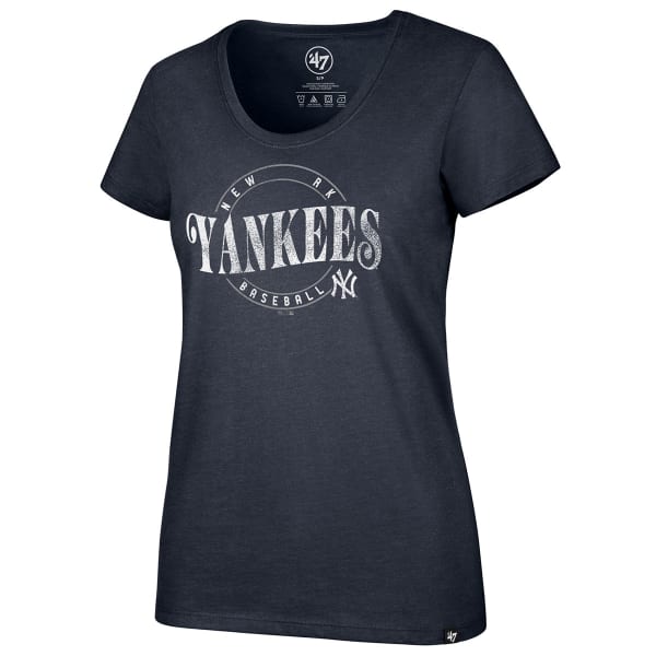 NEW YORK YANKEES Women's Wave Club Short-Sleeve Tee