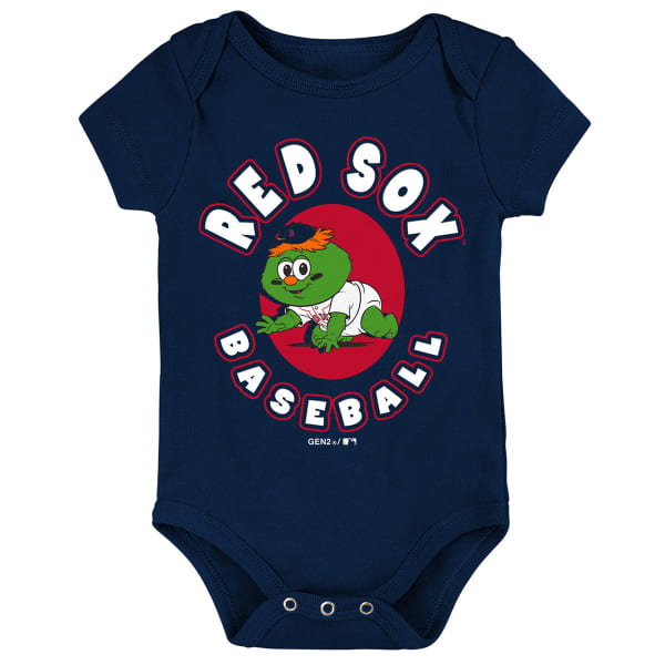 BOSTON RED SOX Infant Boys' Every Fan Bodysuits, 3-Pack