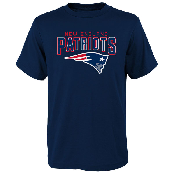 NEW ENGLAND PATRIOTS Boys' Short-Sleeve Oversized Tee