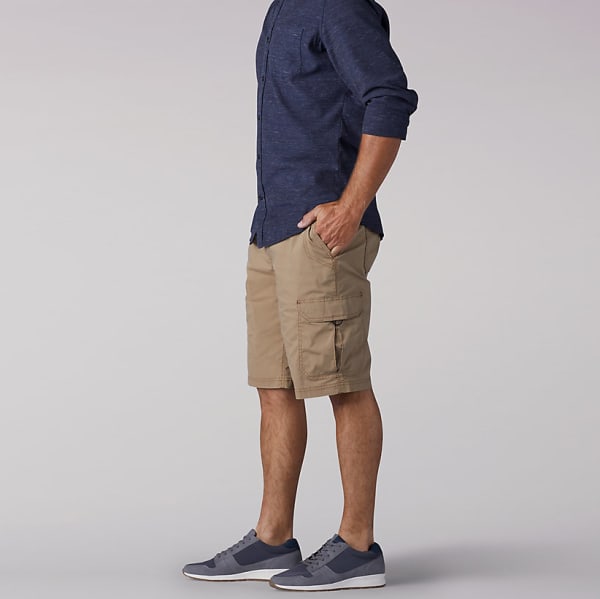 LEE Men's Cross Road Canvas Cargo Shorts