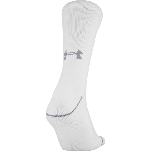 UNDER ARMOUR Men's Phenom 5.0 Crew Socks, 3-Pack