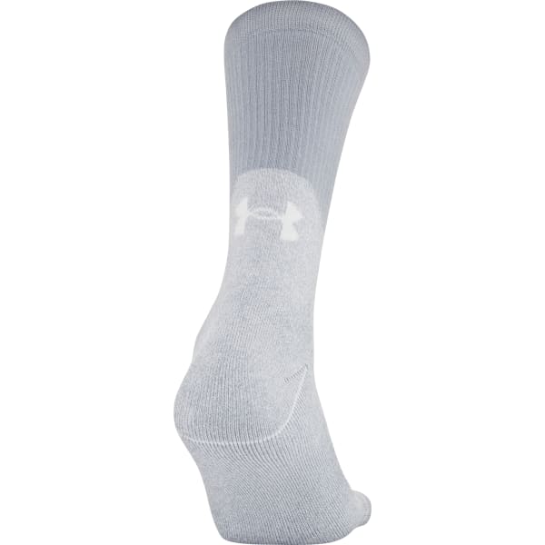 UNDER ARMOUR Men's Phenom 5.0 Crew Socks, 3-Pack