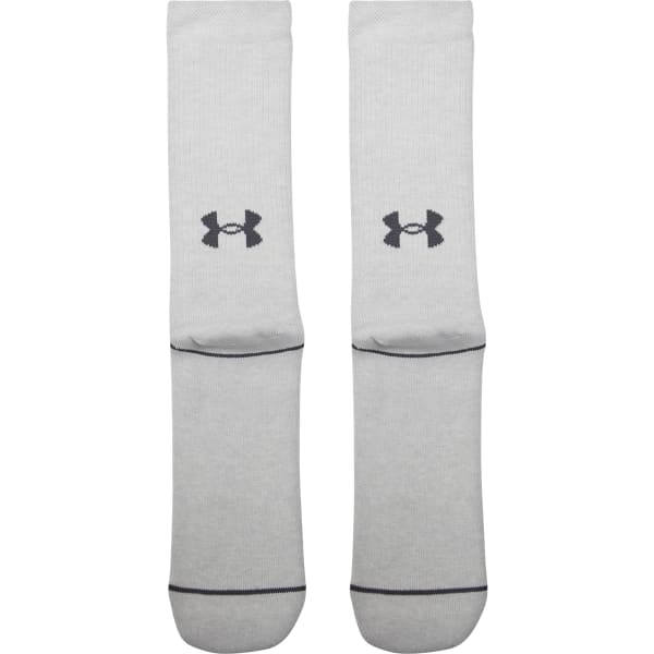 UNDER ARMOUR Men's Phenom 5.0 Crew Socks, 3-Pack