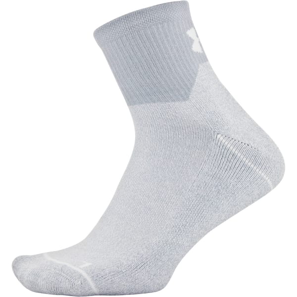 UNDER ARMOUR Men's Phenom Quarter Sock, 3-Pack