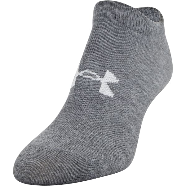 UNDER ARMOUR Women's Essential No Show Socks, 6-Pack