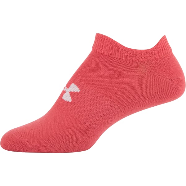 UNDER ARMOUR Women's Essential No Show Socks, 6-Pack