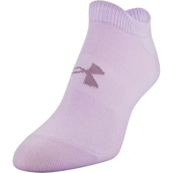 UNDER ARMOUR Women's Essential No Show Socks, 6-Pack