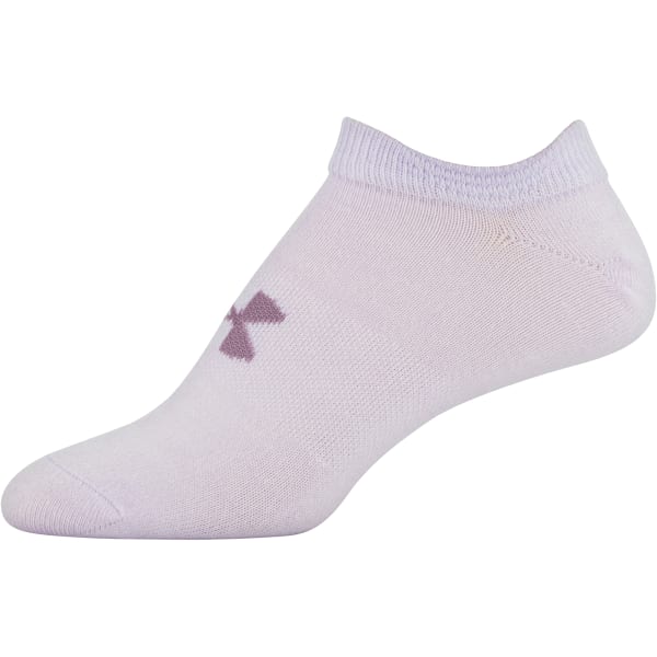 UNDER ARMOUR Women's Essential No Show Socks, 6-Pack