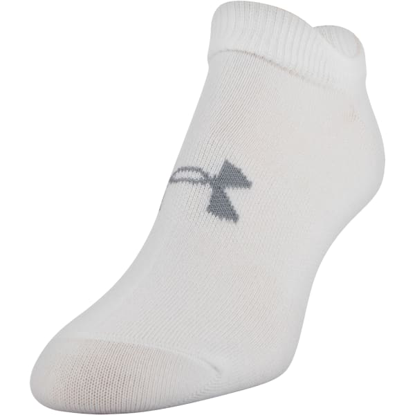 UNDER ARMOUR Women's Essential No Show Socks, 6-Pack