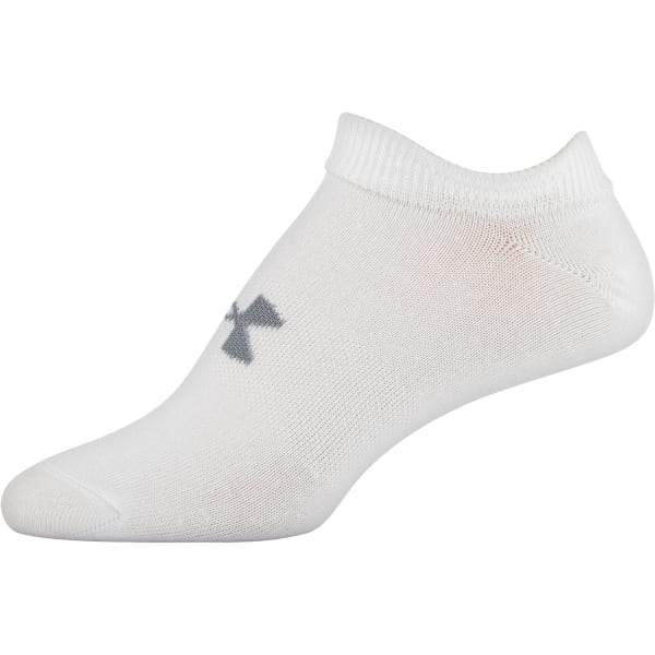 UNDER ARMOUR Women's Essential No Show Socks, 6-Pack