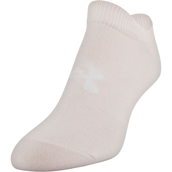 UNDER ARMOUR Women's Essential No Show Socks, 6-Pack