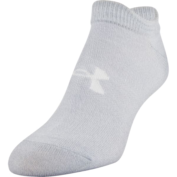 UNDER ARMOUR Women's Essential No Show Socks, 6-Pack