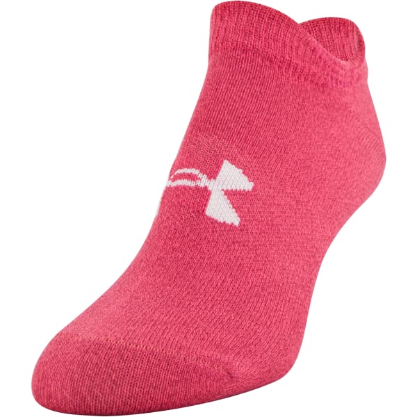 UNDER ARMOUR Women's Essential No Show Socks, 6-Pack