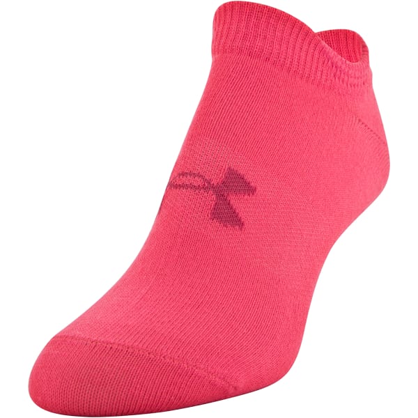 UNDER ARMOUR Women's Essential No Show Socks, 6-Pack